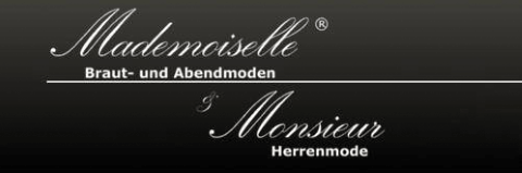 Mademoiselle & Monsieur | Braut- & Bräutigammode, Brautmode · Hochzeitsanzug Nürtingen, Logo
