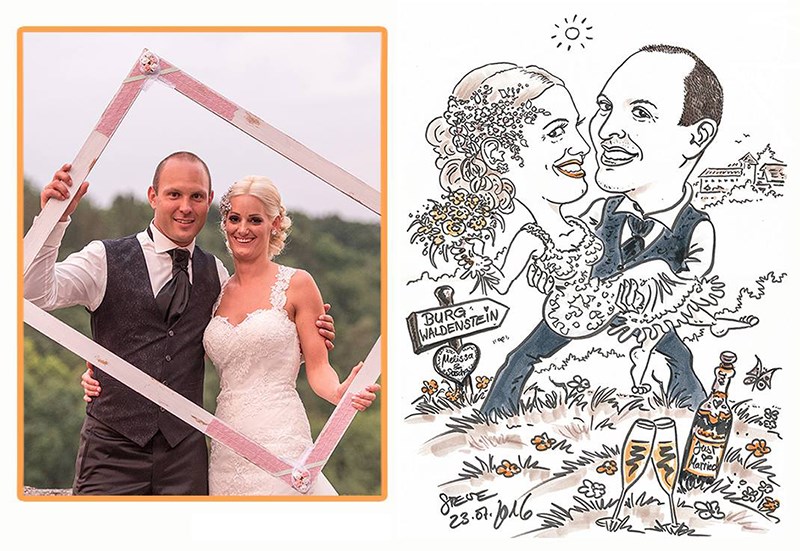 Karikaturist & Schnellzeichner Steve Bild 1
