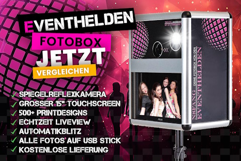 Fotobox mieten bei Eventhelden, Fotoboxen Tübingen, Reutlingen, Kontaktbild Fotobox mieten bei Eventhelden, Fotoboxen Tübingen, Reutlingen, Kontaktbild