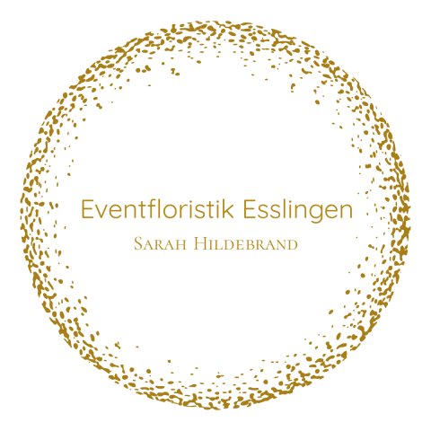 Eventfloristik Esslingen - Sarah Hildebrand, Brautstrauß · Deko · Hussen Aichwald, Logo Eventfloristik Esslingen - Sarah Hildebrand, Brautstrauß · Deko · Hussen Aichwald, Logo