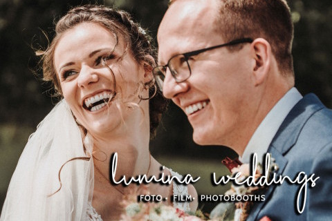Lumina Weddings | Fotografie - Hochzeitsfilme - Fotoboxen, Fotoboxen Tübingen, Logo Lumina Weddings | Fotografie - Hochzeitsfilme - Fotoboxen, Fotoboxen Tübingen, Logo