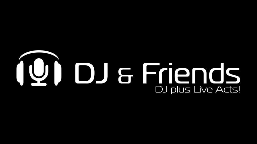 DJ & Friends | Musik für unvergessliche Hochzeiten, Musiker · DJ's · Bands Tübingen, Reutlingen, Logo