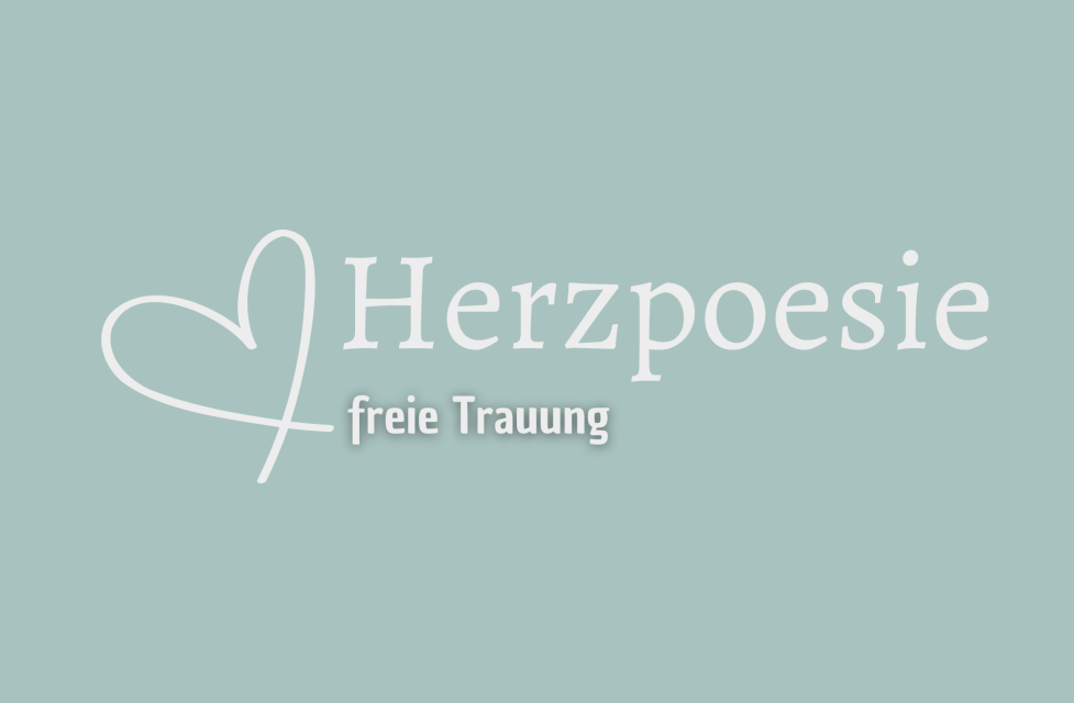 Herzpoesie - Freie Trauung, Trauredner Eningen u.A., Logo