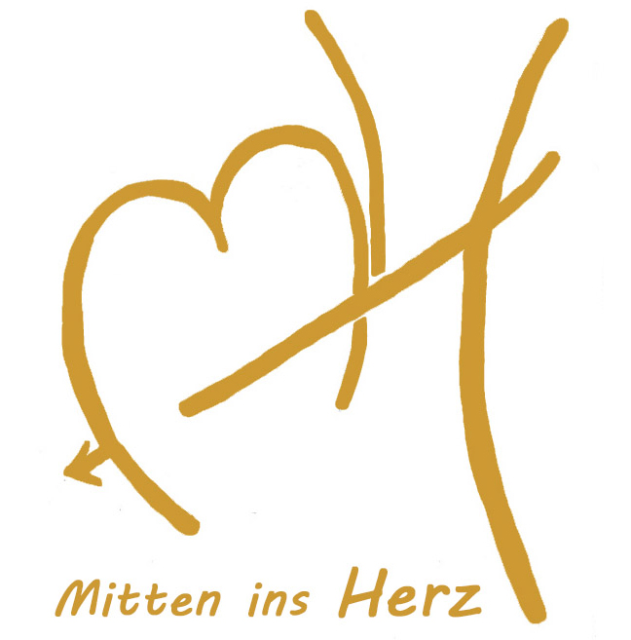 mitten ins Herz - Marion Hoff, Trauredner Eningen, Logo