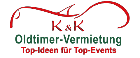 K & K Oldtimer-Vermietung | Hochzeitsauto | Oldtimerbus | T1 Bulli, Hochzeitsauto · Kutsche Tübingen, Reutlingen, Logo