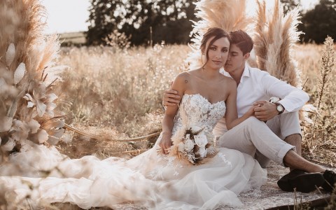 Boho Hochzeit im Herbst Bild 1