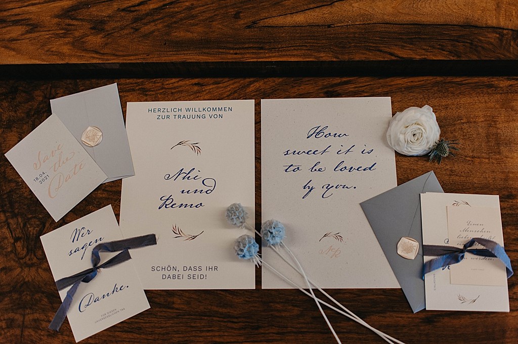 Hochzeitspapeterie