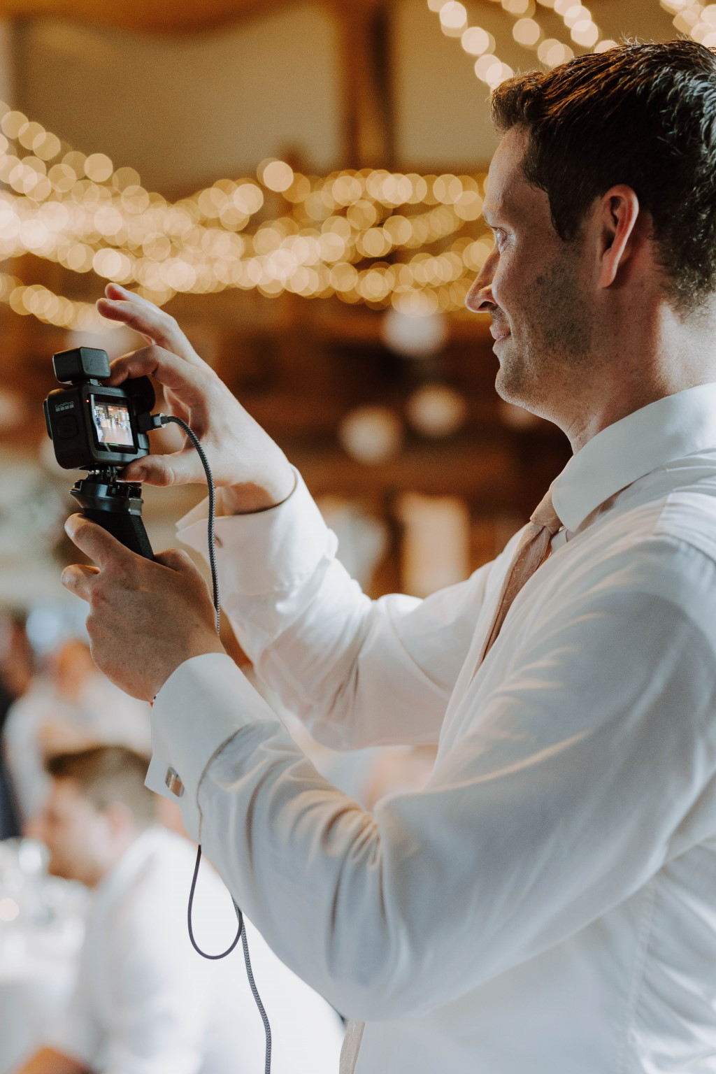 Gentleman-DJ Eric als Videograf