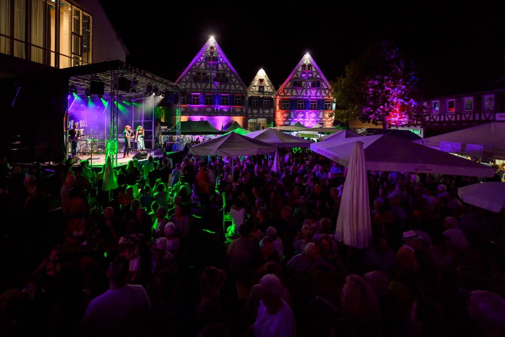 Eventband Dropzone bei Stadtfest in Ditzingen